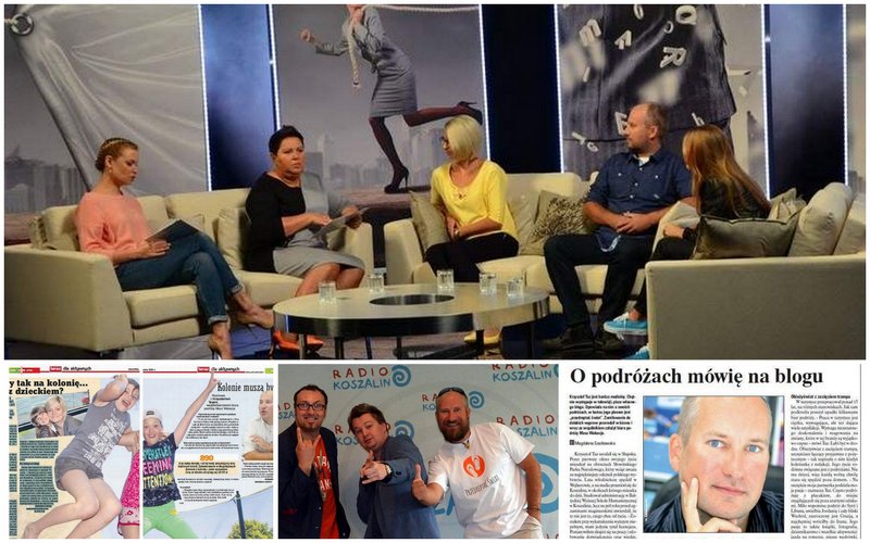 Kolonie i Obozy.net w prasie, telewizji i radiu