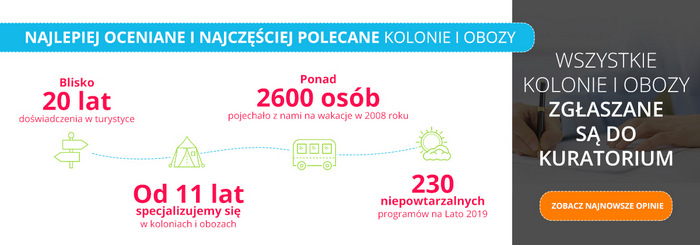 Opinie o naszych koloniach i obozach