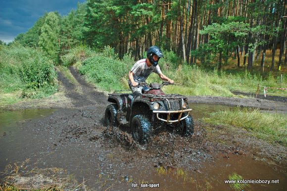 Obóz quadowy w Wielu na Kaszubach Obóz quadowy w Wielu na Kaszubach