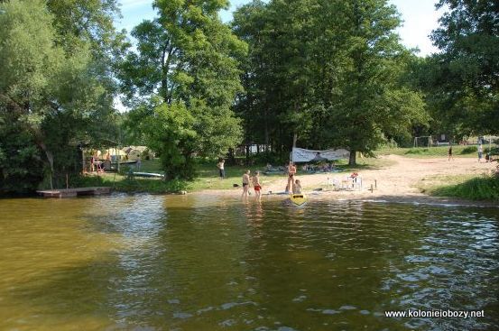 ośrodek Młynik na Mazurach - plaża ośrodek Młynik na Mazurach - plaża