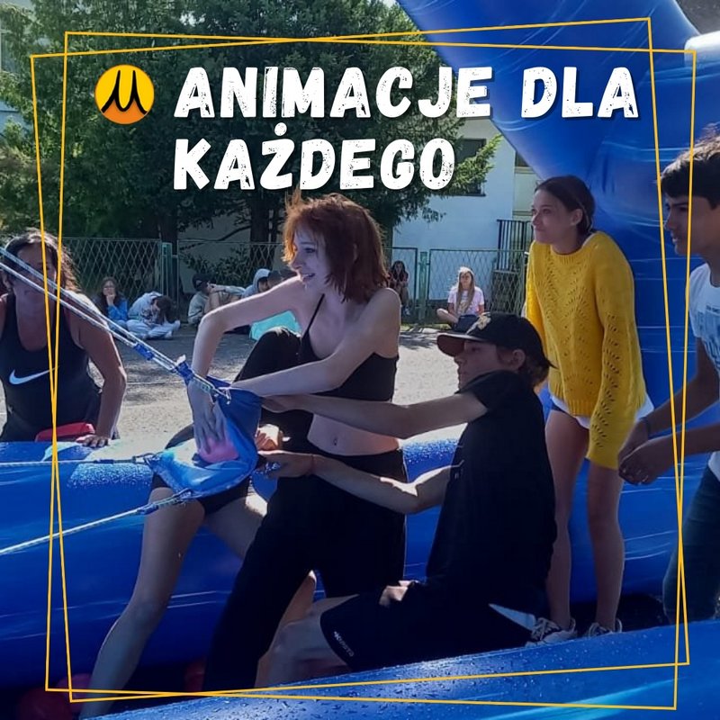 Animacje na obozie przygodowym dla dzieci w Dąbkach nad morzem