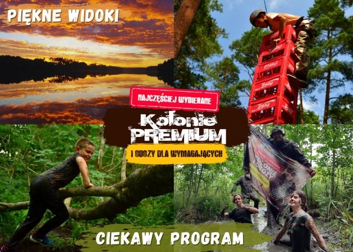 Kolonie survivalowe dla dzieci w Zamrzenicy