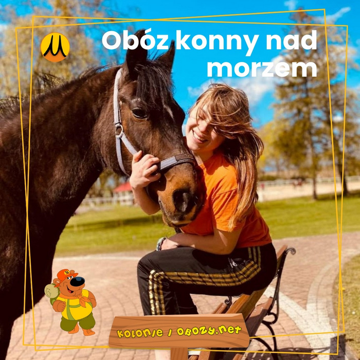 Obóz konny dla dzieci nad morzem
