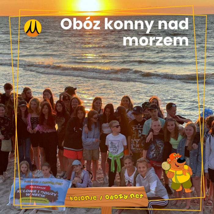 Kolonie nad morzem dla dzieci i młodzieży - Dąbki - DUET