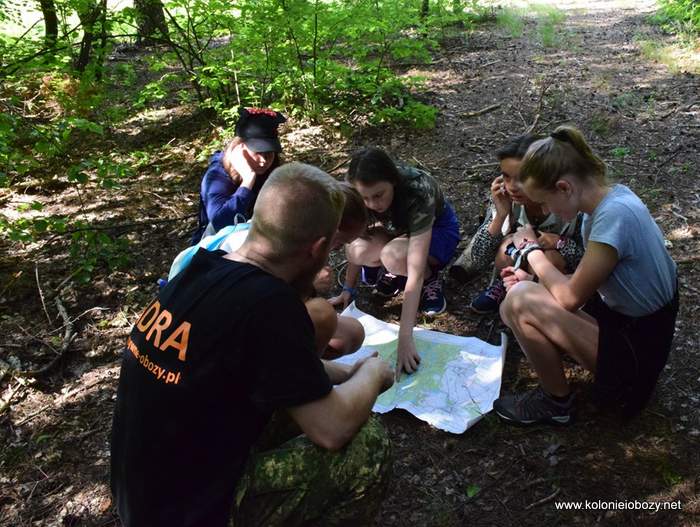 Obóz survivalowy w Borach Tucholskich