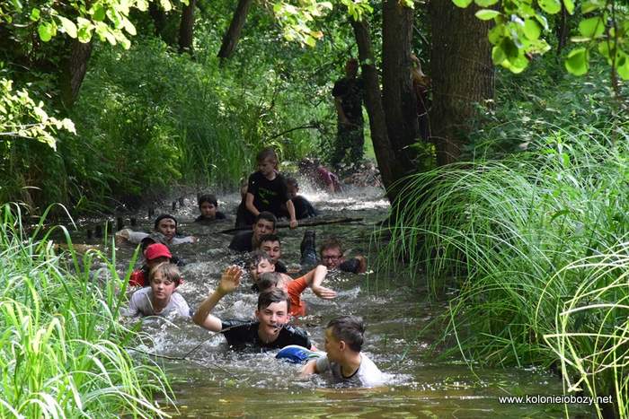 Obóz survivalowy w Borach Tucholskich