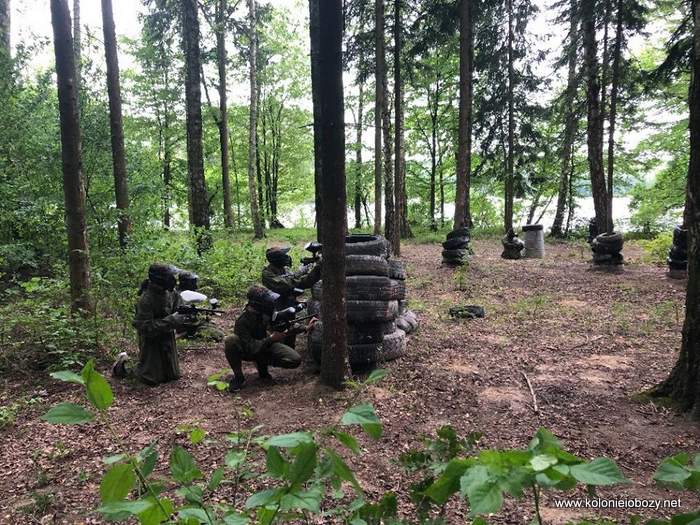Obozy militarne nad Zalewem Koronowskim
