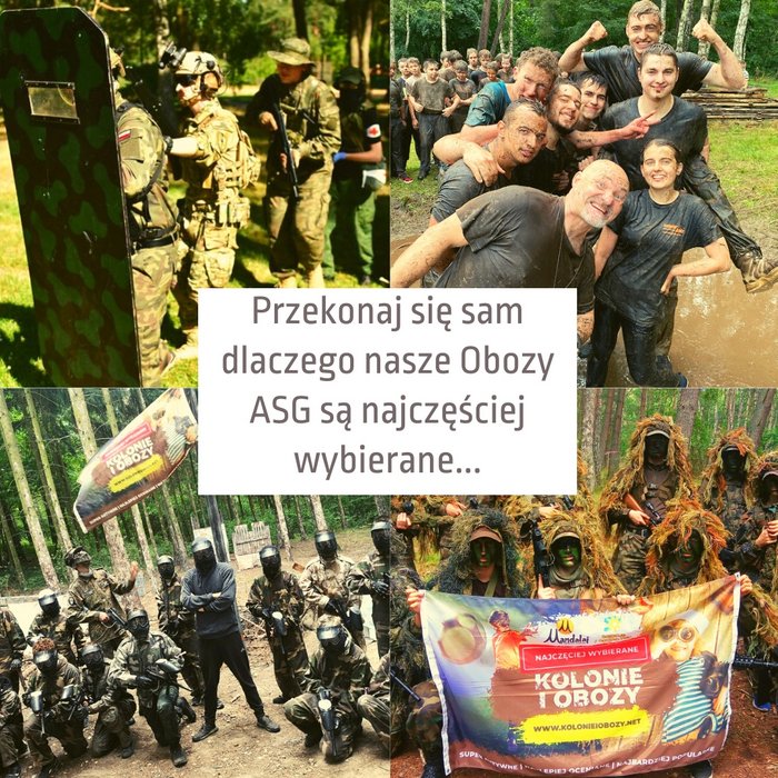 Obóz ASG nad morzem dla młodzieży